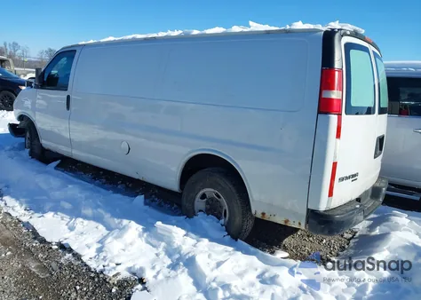 2012 GMC Savana 3500 Work Van from USA, damaged, VIN 1GTZ7UCGXC1127873